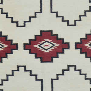 Hand-Woven Flat-Weave Contemporary Design Handmade Wool Rug (Size 2.6 X 4.0) Cwral-11046