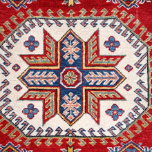 Load image into Gallery viewer, Hand-Knotted Geometric Kazak Design Wool Rug (Size 5.11 X 8.4) Cwral-11073