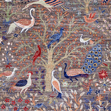 Load image into Gallery viewer, Hand-Knotted Paradise Birds Design Handmade Wool  Rug (Size 5.11 X 8.6) Cwral-11079