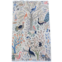 Load image into Gallery viewer, Hand-Knotted Paradise Birds Design Round Handmade Wool  Rug (Size 4.1 X 5.11) Cwral-11082