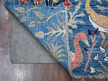 Load image into Gallery viewer, Hand-Knotted Paradise Birds Design Handmade Wool Rug (Size 5.0 X 6.11) Cwral-11091