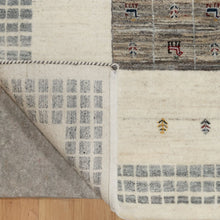 Load image into Gallery viewer, Hand-Knotted Modern Lori Gabbeh Design Wool Handmade Rug (Size 6.2 x 9.3) Cwral-11106