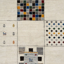 Load image into Gallery viewer, Hand-Knotted Modern Lori Gabbeh Design Wool Handmade Rug (Size 6.2 x 9.3) Cwral-11106