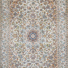 Load image into Gallery viewer, Hand-Knotted Kashmiri Silk Traditional Design Handmade Rug (Size 2.7 X 4.0) Cwral-11136