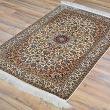 Load image into Gallery viewer, Hand-Knotted Kashmiri Silk Traditional Design Handmade Rug (Size 2.7 X 4.0) Cwral-11136