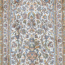 Load image into Gallery viewer, Hand-Knotted Kashmiri Silk Traditional Design Handmade Rug (Size 2.1 X 3.2) Cwral-11139