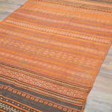 Load image into Gallery viewer, Hand-Woven Tribal Afghan Surmai Sumak Handmade Wool Rug (Size 3.5 X 7.11) Cwral-11142