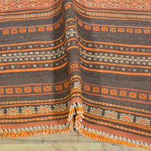 Load image into Gallery viewer, Hand-Woven Tribal Afghan Surmai Sumak Handmade Wool Rug (Size 3.5 X 7.11) Cwral-11142