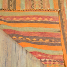 Load image into Gallery viewer, Hand-Woven Tribal Afghan Surmai Sumak Handmade Wool Rug (Size 3.8 X 9.9) Cwral-11145