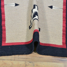 Load image into Gallery viewer, Hand-Woven Reversible Southwestern Design Handmade Wool Kilim (Size 2.7 X 9.11) Cwral-11154