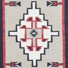 Load image into Gallery viewer, Hand-Woven Reversible Southwestern Design Handmade Wool Kilim (Size 2.7 X 9.11) Cwral-11154