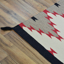 Load image into Gallery viewer, Hand-Woven Reversible Southwestern Design Handmade Wool Kilim (Size 2.8 X 9.9) Cwral-11157