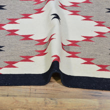 Load image into Gallery viewer, Hand-Woven Reversible Southwestern Design Handmade Wool Kilim (Size 2.8 X 9.9) Cwral-11157