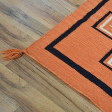 Load image into Gallery viewer, Hand-Woven Reversible Southwestern Design Handmade Wool Kilim (Size 2.8 X 9.8) Cwral-11160