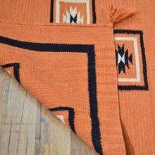 Load image into Gallery viewer, Hand-Woven Reversible Southwestern Design Handmade Wool Kilim (Size 2.8 X 9.8) Cwral-11160