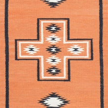 Load image into Gallery viewer, Hand-Woven Reversible Southwestern Design Handmade Wool Kilim (Size 2.8 X 9.8) Cwral-11160