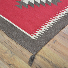 Load image into Gallery viewer, Hand-Woven Reversible Southwestern Design Handmade Wool Kilim (Size 2.7 X 9.9) Cwral-11163