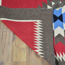 Load image into Gallery viewer, Hand-Woven Reversible Southwestern Design Handmade Wool Kilim (Size 2.7 X 9.9) Cwral-11163