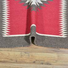 Load image into Gallery viewer, Hand-Woven Reversible Southwestern Design Handmade Wool Kilim (Size 2.7 X 9.9) Cwral-11163