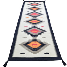 Load image into Gallery viewer, Hand-Woven Reversible Southwestern Design Handmade Wool Kilim (Size 2.7 X 9.9) Cwral-11166