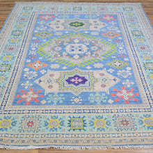 Load image into Gallery viewer, Hand-Knotted Traditional Kazak Caucasian Design Handmade Rug (Size 4.10 X 7.4) Cwral-11175