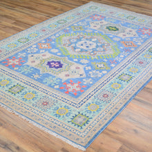 Load image into Gallery viewer, Hand-Knotted Traditional Kazak Caucasian Design Handmade Rug (Size 4.10 X 7.4) Cwral-11175