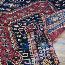 Load image into Gallery viewer, Hand-Knotted Tribal Vintage Traditional Design Handmade Rug (Size 4.10 X 6.2) Cwral-11184