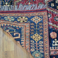 Load image into Gallery viewer, Hand-Knotted Tribal Vintage Traditional Design Handmade Rug (Size 4.10 X 6.2) Cwral-11184