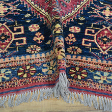 Load image into Gallery viewer, Hand-Knotted Tribal Vintage Traditional Design Handmade Rug (Size 4.10 X 6.2) Cwral-11184