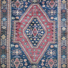 Load image into Gallery viewer, Hand-Knotted Tribal Vintage Traditional Design Handmade Rug (Size 4.10 X 6.2) Cwral-11184