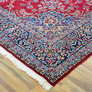 Hand-Knotted Tribal Vintage Oriental Design Handmade Rug (Size 8.3 X 11.3) Cwral-11238