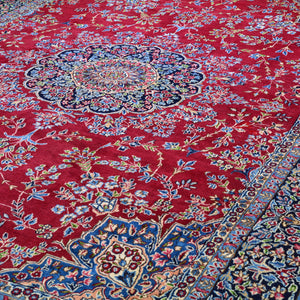 Hand-Knotted Tribal Vintage Oriental Design Handmade Rug (Size 8.3 X 11.3) Cwral-11238