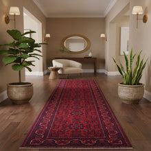 Load image into Gallery viewer, Hand-Knotted Tribal Turkoman Design Handmade Wool Rug (Size 2.8 X 9.5) Cwral-11259