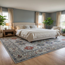 Load image into Gallery viewer, Hand-Knotted Traditional Kazak Design Handmade Wool Rug (Size 8.9 X 11.9) Cwral-11298