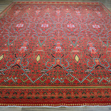 Load image into Gallery viewer, Hand-Knotted Geometric Design Traditional Handmade Wool Rug (Size 10.0 X 13.8) Cwral-11382