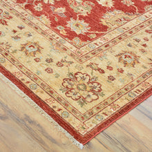 Load image into Gallery viewer, Hand-Knotted Peshawar Traditional Chobi Handmade Wool Rug (Size 5.10 X 8.0) Cwral-11397