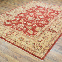 Load image into Gallery viewer, Hand-Knotted Peshawar Traditional Chobi Handmade Wool Rug (Size 5.10 X 8.0) Cwral-11397