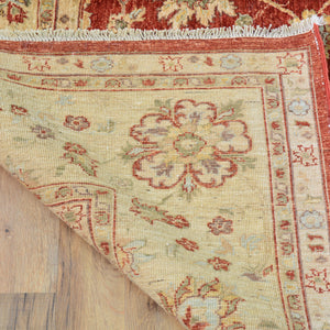 Hand-Knotted Peshawar Traditional Chobi Handmade Wool Rug (Size 5.10 X 8.0) Cwral-11397