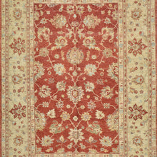 Load image into Gallery viewer, Hand-Knotted Peshawar Traditional Chobi Handmade Wool Rug (Size 5.10 X 8.0) Cwral-11397