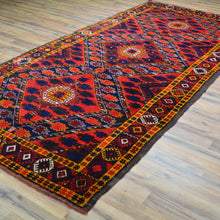 Load image into Gallery viewer, Hand-Knotted Tribal Turkish Traditional Handmade Oriental Wool Rug (Size 4.10 X 11.0) Cwral-11400