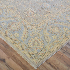 Hand-Knotted Tribal Peshawar Design Handmade Wool Rug (Size 7.10 X 9.9) Cwral-11406