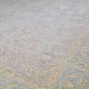 Hand-Knotted Tribal Peshawar Design Handmade Wool Rug (Size 7.10 X 9.9) Cwral-11406