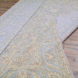 Hand-Knotted Tribal Peshawar Design Handmade Wool Rug (Size 7.10 X 9.9) Cwral-11406