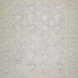Hand-Knotted Tribal Peshawar Design Handmade Wool Rug (Size 7.10 X 9.9) Cwral-11406