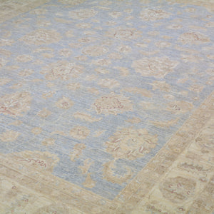Hand-Knotted Tribal Peshawar Design Handmade Wool Rug (Size 7.8 X 9.6) Cwral-11409