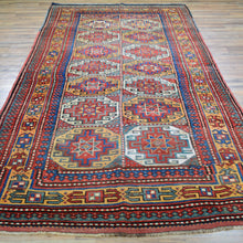 Load image into Gallery viewer, Hand-Knotted Tribal Vintage Kazak Design Handmade Wool Rug (Size 4.7 X 10.10) Cwral-11412