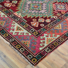 Load image into Gallery viewer, Hand-Knotted Tribal Vintage Turkish Design Handmade Wool Rug (Size 4.8 X 9.7) Cwral-11415