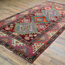 Load image into Gallery viewer, Hand-Knotted Tribal Vintage Turkish Design Handmade Wool Rug (Size 4.8 X 9.7) Cwral-11415