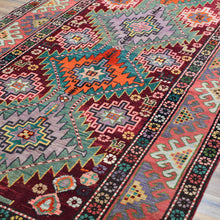 Load image into Gallery viewer, Hand-Knotted Tribal Vintage Turkish Design Handmade Wool Rug (Size 4.8 X 9.7) Cwral-11415