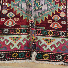 Load image into Gallery viewer, Hand-Knotted Tribal Vintage Turkish Design Handmade Wool Rug (Size 4.8 X 9.7) Cwral-11415